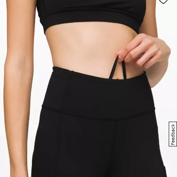 NWT lululemon Fast and Free High-Rise 7/8 Tight 24" 
Asia Fit black - Picture 3 of 12